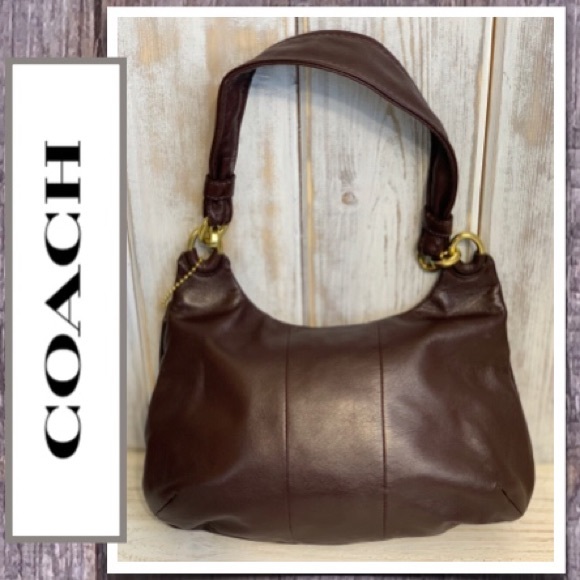 Coach Kristin Leather Hippie in Brown EUC - Picture 3 of 8